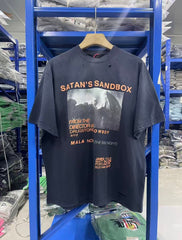 Paly Hollywood T Shirts Heavyweight high-quality pure cotton streetwear