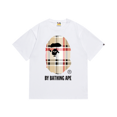 Bathing Shark print T Shirts