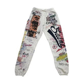 Saint Michael Distressed Wash Sweatpants