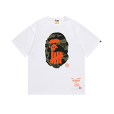 Bathing Shark print bape T Shirts