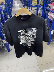 Paly Hollywood T Shirts Heavyweight high-quality pure cotton streetwear
