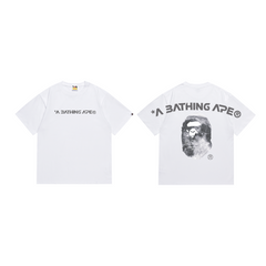 Bathing Shark print T Shirts High-quality pure cotton