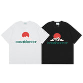 Casablanca T SHIRTS High-quality pure cotton streetwear