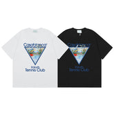 Casablanca T SHIRTS High-quality pure cotton streetwear