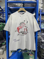 Paly Hollywood T Shirts Heavyweight high-quality pure cotton streetwear