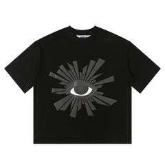 HOUSE OF ERRORS T Shirts High-quality pure cotton "Big Eye" high-street apparel 240g Double-Yarn Cotton