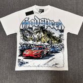 Godspeed T Shirts 100% pure cotton 260g fabric Streetwear fashion