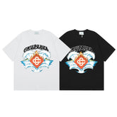 Casablanca T SHIRTS High-quality pure cotton streetwear