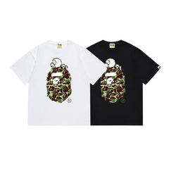 Bathing Shark print T Shirts