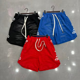 Godspeed Shorts Water Ripple Texture Side Logo Casual Shorts