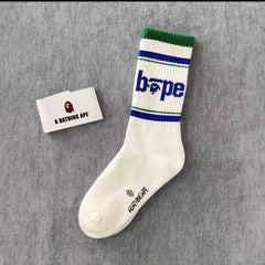 Bathing Shark print Socks ape head socks men and women medium tube towel bottom outdoor actual combat elite training sports basketball socks