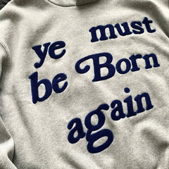 Unisex Vintage Hoodie CPFM01 Model # CPFM Ye Must Be Born Again