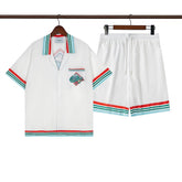 Casablanca Beach Shirt & Shorts Set Casual Summer Vacation/Travel Wear (Sold Separately)