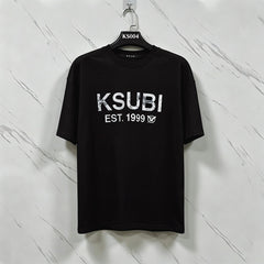 KSUBI T SHIRTS High-quality 260g 32-count double-yarn pure cotton streetwear—suitable for all seasons.