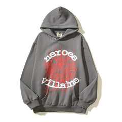 Sp5der Hoodie Spider Web Fleece-lined