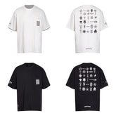 CHH Heart T Shirts T-shirt logo print cotton round neck short sleeve