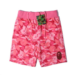 Bathing Shark print Shorts Flame Blue Camo Shark Straight Beach Pants