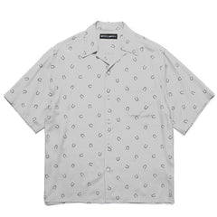 GUILTYPARTIES TIGER Shirts U-Magnet Full Print Casual Hawaiian Lapel Short Sleeve Shirt