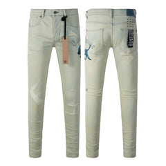 KSUBI Jeans Slim Fit Casual Stretch Jeans