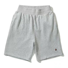 Bathing Shark print Shorts embroidered small label shark five-point pants casual straight beach pants