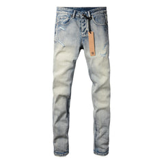 KSUBI Jeans Slim Fit Casual Stretch Jeans