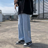 Men Jeans Straight Jeans for Boys Autumn Spring and Autumn Trousers