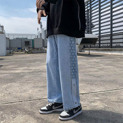 Men Jeans Straight Jeans for Boys Autumn Spring and Autumn Trousers