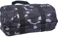 Bathing Shark print Bag black and white camouflage