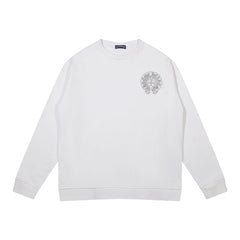 CHH Chrome Heart Long Sleeve Shirt Unisex Fashion Loose Long Sleeve Shirt