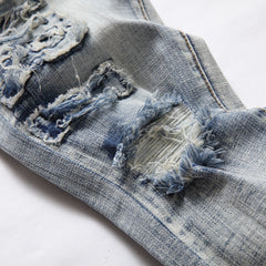Amiri Jeans Ripped Stretch Jeans