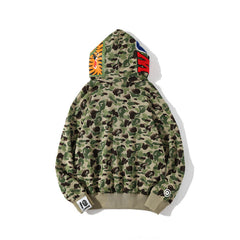 Bathing Shark print Hoodie Wind Ink Camouflage 10th Anniversary Limited Edition