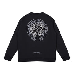 CHH Chrome Heart Long Sleeve Shirt Unisex Fashion Loose Long Sleeve Shirt