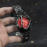 Men's watches y2k profiled spider web alabaster men's and women's hip hop waterproof