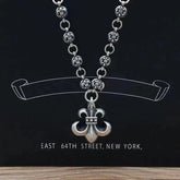 Chrome Hearts Necklace Vintage Cross Chain for Men and Women