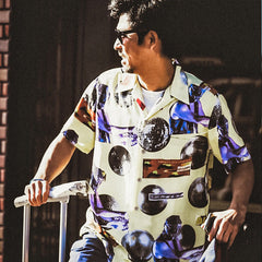 GUILTYPARTIES TIGER Shirts DJ Harvey 20ss Joint 30th Anniversary Tour Hawaii Short Sleeve Shirt Men