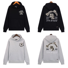 Amiri Hoodie AMI Letter Pullover Hooded Sweater Men and Women