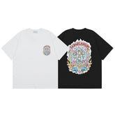 Casablanca T SHIRTS High-quality pure cotton streetwear
