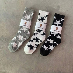 Bathing Shark print Socks ape head socks men and women medium tube towel bottom outdoor actual combat elite training sports basketball socks