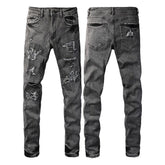 Men Trendy Jeans High-street trendy apparel