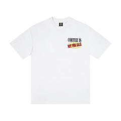 CORTEIZ T-shirt Y2K Front Mini Not For Sale Back Big Beware Of CRTW 419 Statement Printed Oversized Tee