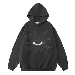 HOUSE OF ERRORS Hoodie High-quality pure cotton "Big Eye" high-street apparel 380g Pure Cotton French Terry
