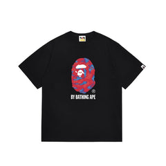 Bathing Shark print T Shirts High-quality 100% cotton streetwear