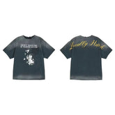 VTG T Shirts Men Creative Pure Cotton High-Street Fashion