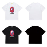 Bathing Shark print T Shirts High-quality 100% cotton streetwear