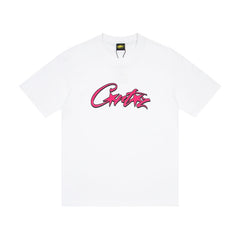 CORTEIZ T-shirt Y2K Heavyweight Neon Outline Script Printed Oversized Streetwear T-Shirt