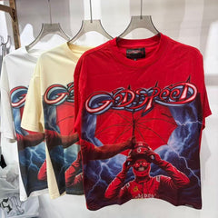 Godspeed T Shirts Stormy Sky Race Driver Relaxed Fit Top