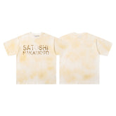 SATOSHI T Shirts High-quality pure cotton trendy unisex heavyweight loose fit fashionable and versatile