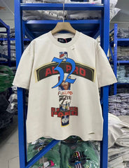 Paly Hollywood T Shirts Heavyweight high-quality pure cotton streetwear