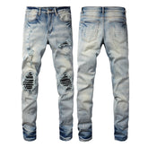 Men Trendy Jeans High-street trendy apparel