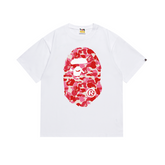 Bathing Shark print T Shirts